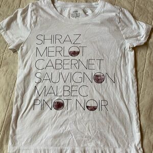 J.Crew wine t shirt